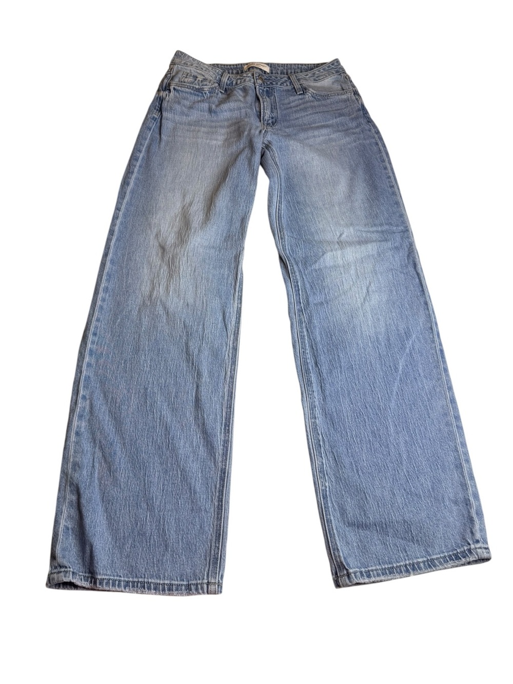 Flying Monkey Loose Low Rise Jeans Women’s Size 29 Light Wash Wide Leg Y2K